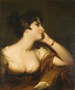 Thomas Lawrence  - Bilder Gemälde - Maria Banks Woodley Riddell