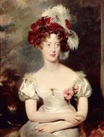 Thomas Lawrence  - Bilder Gemälde - Marie-Caroline de Bourbon