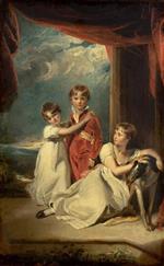 Thomas Lawrence  - Bilder Gemälde - Portrait of the Fluyder Children