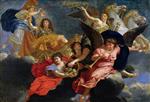Charles Le Brun - Bilder Gemälde - Apotheosis of Louis XIV