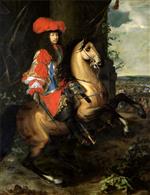 Charles Le Brun  - Bilder Gemälde - Portrait of Louis XIV