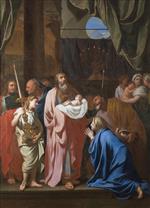 Charles Le Brun  - Bilder Gemälde - The Presentation of Christ in the Temple