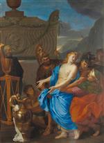 Charles Le Brun  - Bilder Gemälde - The Sacrifice of Polyxena