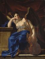 Eustache Le Sueur - Bilder Gemälde - Allegory of Poetry