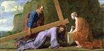 Eustache Le Sueur - Bilder Gemälde - Christ Carrying the Cross
