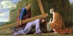 Eustache Le Sueur  - paintings - Christ Carrying the Cross
