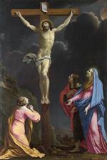 Eustache Le Sueur  - paintings - Christ on the Cross