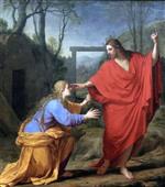 Eustache Le Sueur - Bilder Gemälde - Christus erscheint Maria Magdalena