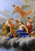 Eustache Le Sueur - Bilder Gemälde - Die Geburt Amors