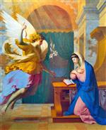 Eustache Le Sueur - Bilder Gemälde - Die Verkündigung an Maria