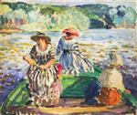 Henri Lebasque - Bilder Gemälde - A fishing expedition