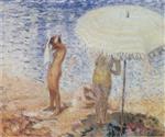 Henri Lebasque - Bilder Gemälde - At the Beach