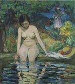 Henri Lebasque - Bilder Gemälde - Bather