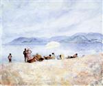 Henri Lebasque - Bilder Gemälde - Beach Scene
