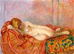 Henri Lebasque  - Bilder Gemälde - Blonde Nude
