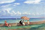 Henri Lebasque  - Bilder Gemälde - By the sea