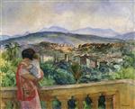 Henri Lebasque  - Bilder Gemälde - Cannes in Spring