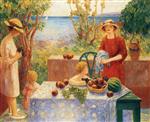 Henri Lebasque  - Bilder Gemälde - Champigné