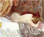 Henri Lebasque  - Bilder Gemälde - Female Nude