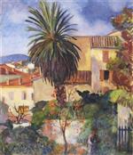 Henri Lebasque  - Bilder Gemälde - Garden at St Tropez