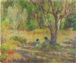 Henri Lebasque  - Bilder Gemälde - In the Garden