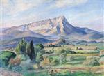 Henri Lebasque  - Bilder Gemälde - La Vallee de la Garde