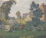 Henri Lebasque  - Bilder Gemälde - Landscape at Champetre