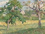 Henri Lebasque  - Bilder Gemälde - Landscape near Campagne