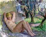 Henri Lebasque  - Bilder Gemälde - Large Nude