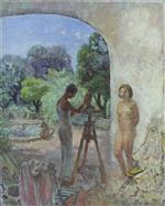 Henri Lebasque  - Bilder Gemälde - My son