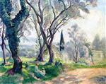 Henri Lebasque  - Bilder Gemälde - Near Cannes