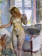 Henri Lebasque  - Bilder Gemälde - Nude in an Interior