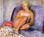 Henri Lebasque  - Bilder Gemälde - Nude Woman