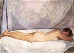 Henri Lebasque  - Bilder Gemälde - Nude Woman Lying Down