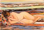Henri Lebasque  - Bilder Gemälde - Reclining Nude
