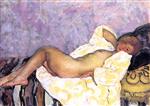 Henri Lebasque  - Bilder Gemälde - Reclining Nude