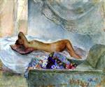 Henri Lebasque  - Bilder Gemälde - Reclining Nude