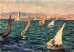 Henri Lebasque  - Bilder Gemälde - Sailboats