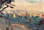 Henri Lebasque  - Bilder Gemälde - Sailboats