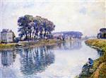 Henri Lebasque  - Bilder Gemälde - The Banks of the Marne