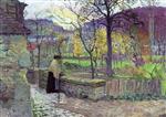 Henri Lebasque  - Bilder Gemälde - The Garden at Champigné