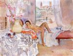 Henri Lebasque  - Bilder Gemälde - The Siesta