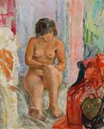 Henri Lebasque  - Bilder Gemälde - The Small Nude