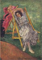 Henri Lebasque  - Bilder Gemälde - Two girls resting