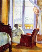 Henri Lebasque  - Bilder Gemälde - Woman Writing