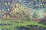 Isaak Iljitsch Lewitan - Bilder Gemälde - Apple Trees in Bloom 3