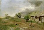 Isaak Iljitsch Lewitan  - Bilder Gemälde - Before the Thunderstorm