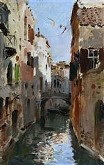 Isaak Iljitsch Lewitan  - Bilder Gemälde - Canal in Venice