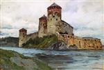 Isaak Iljitsch Lewitan  - Bilder Gemälde - Castle in Finland