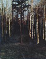 Isaak Iljitsch Lewitan  - Bilder Gemälde - Evening in the Woods